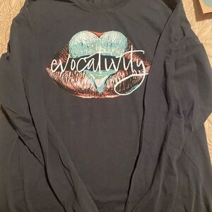 Women's Long Sleeve Tee - Black